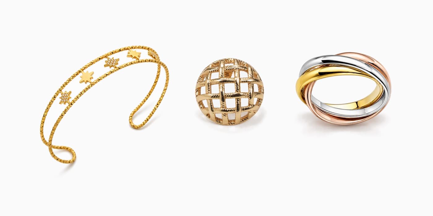 Everyday Warm Gold Stack