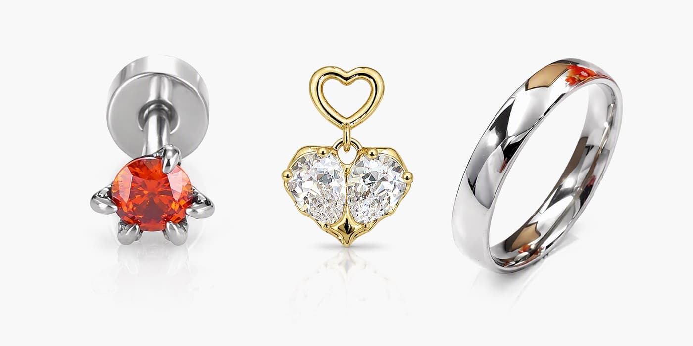 Holiday Silver Sparkle Set