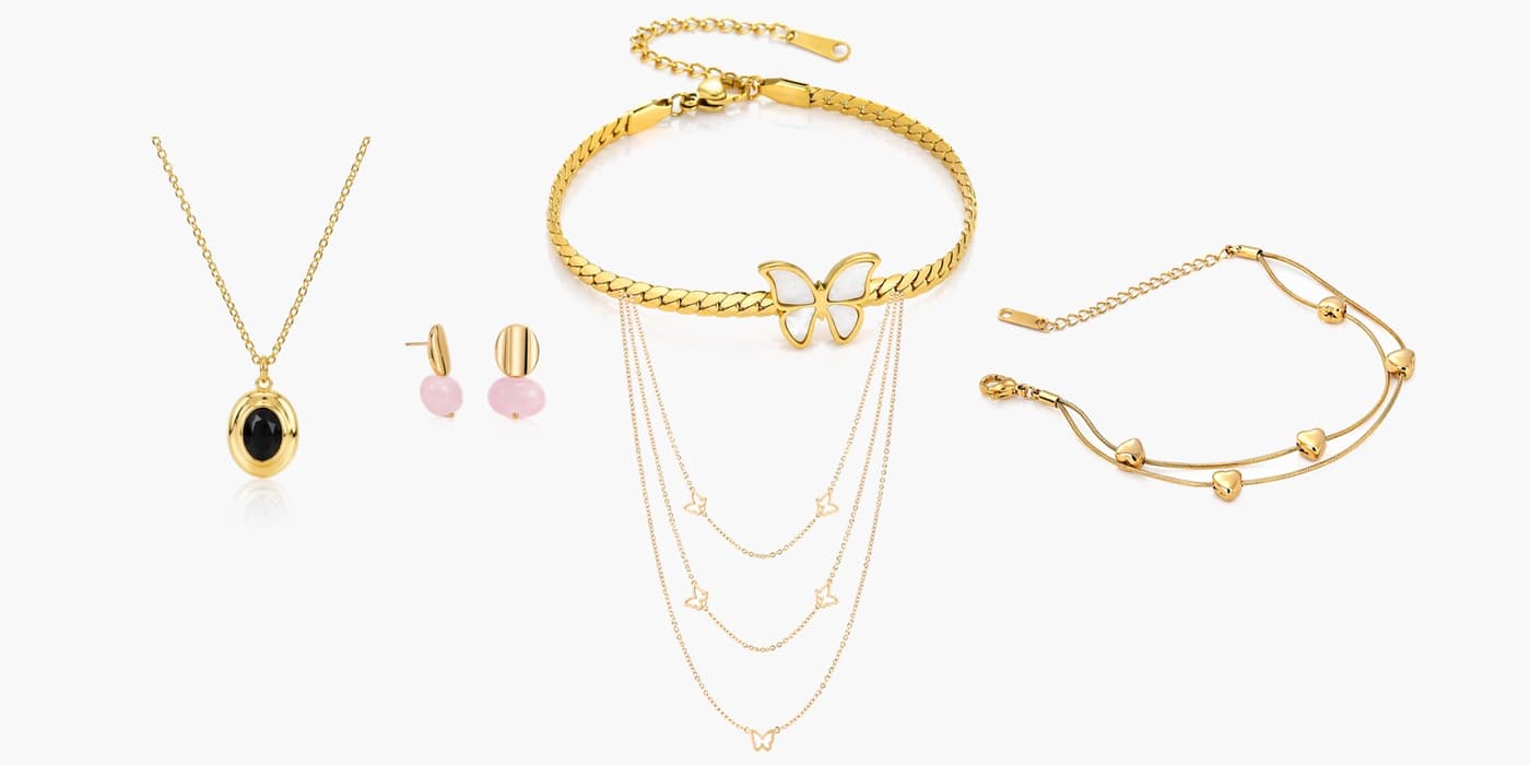 Gold Minimalist Jewelry Stack