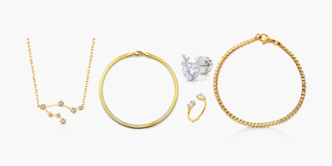 Silver Minimalist Jewelry Stack