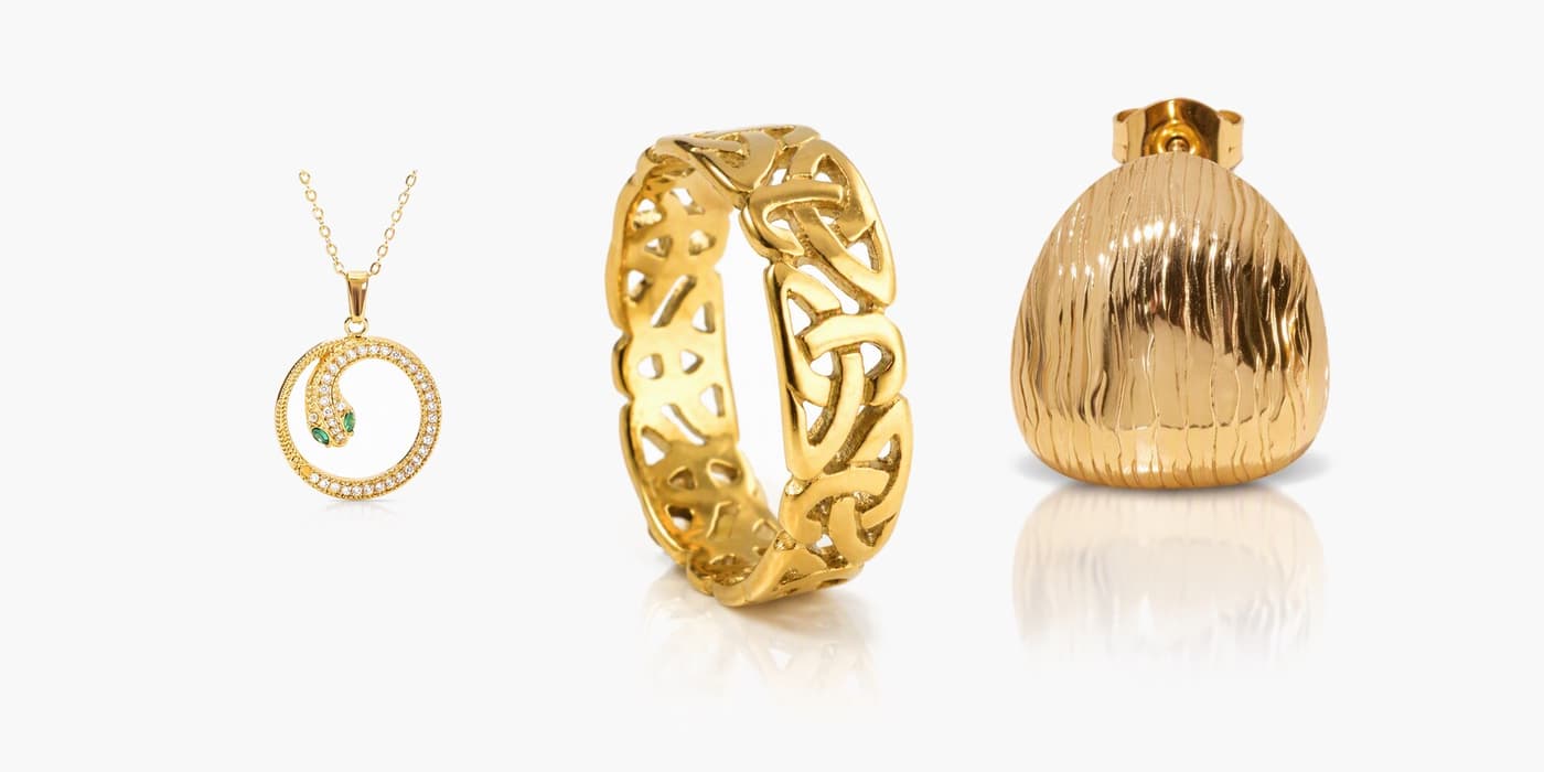 Gold Jewelry Stack
