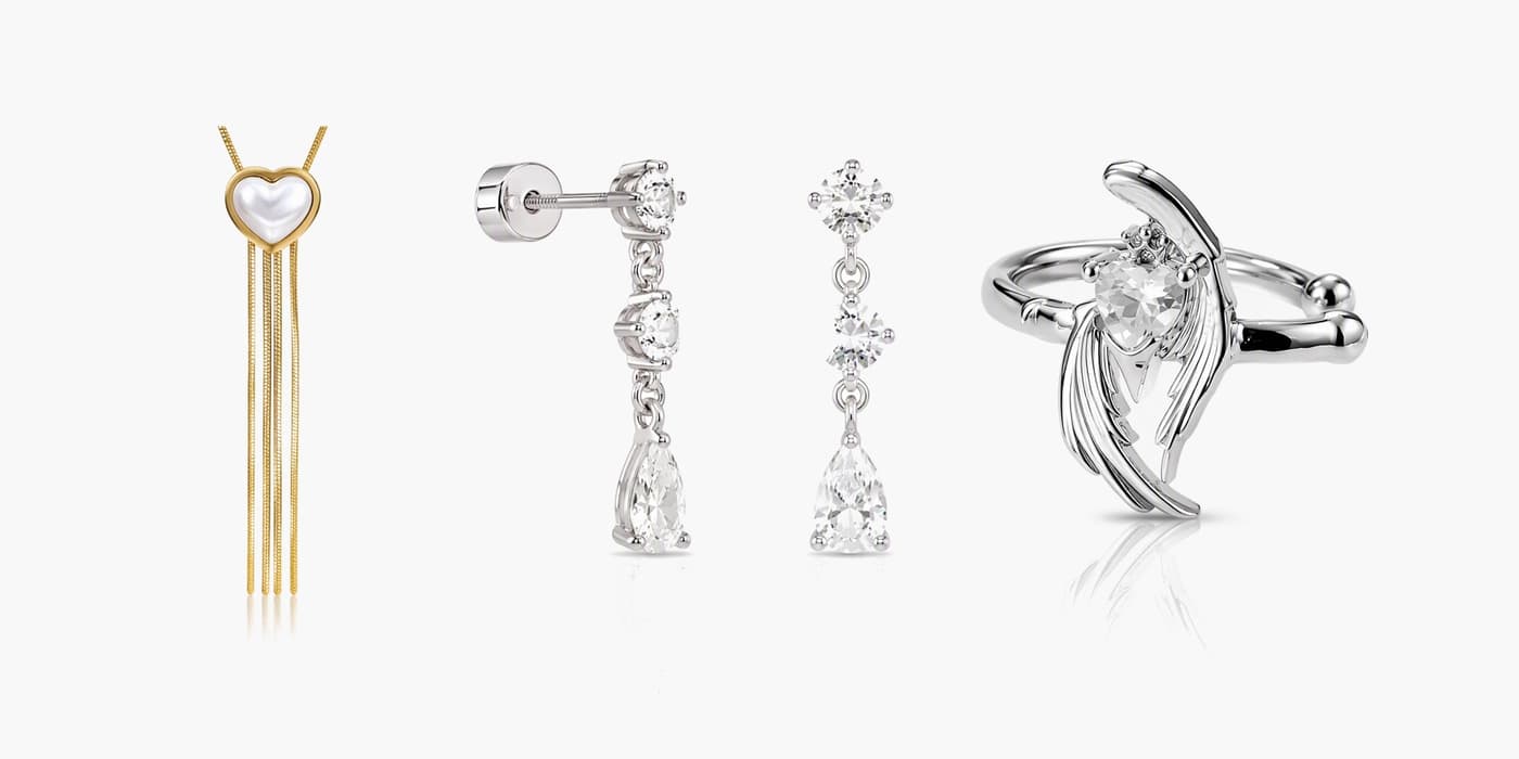 Silver Jewelry Set
