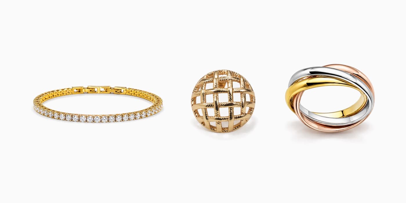 Everyday Gold Knot Stack