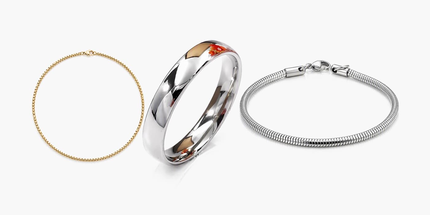 Silver Classic Jewelry Stack