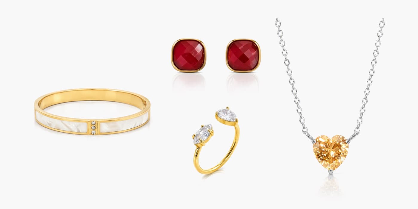 Warm Gold Daily Layering Set