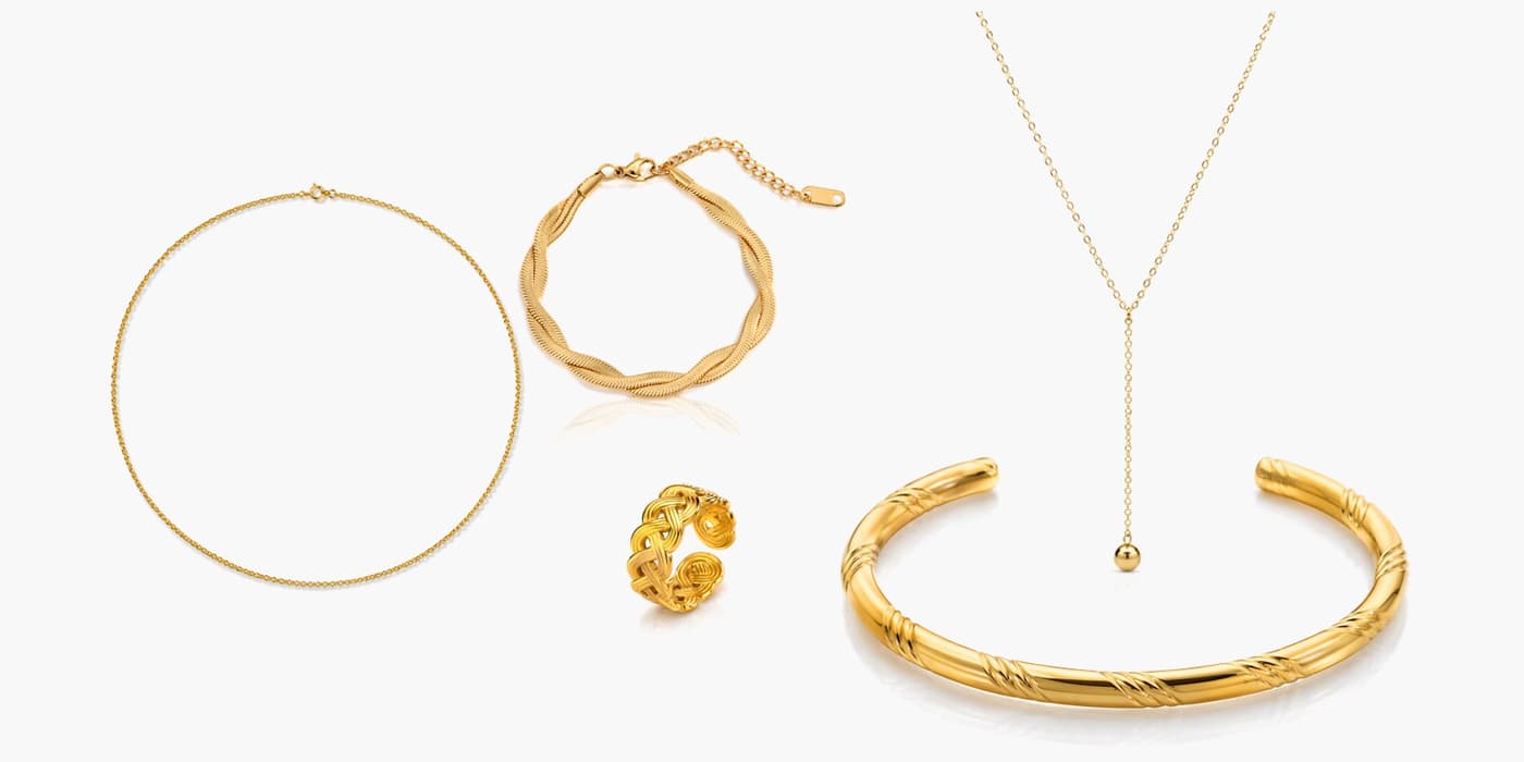 Office Gold Layering Set
