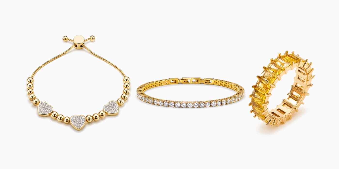 Warm Gold Party Stack