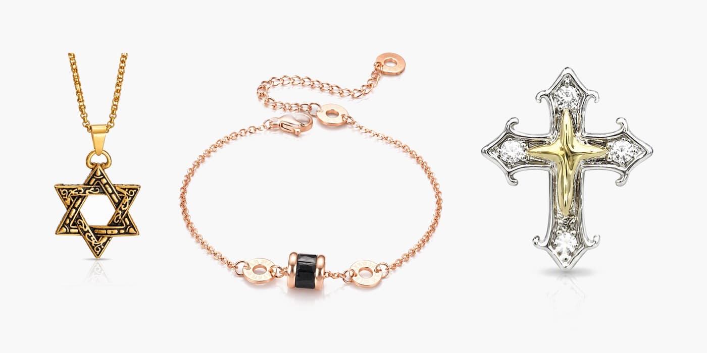 Two-Tone Jewelry Set