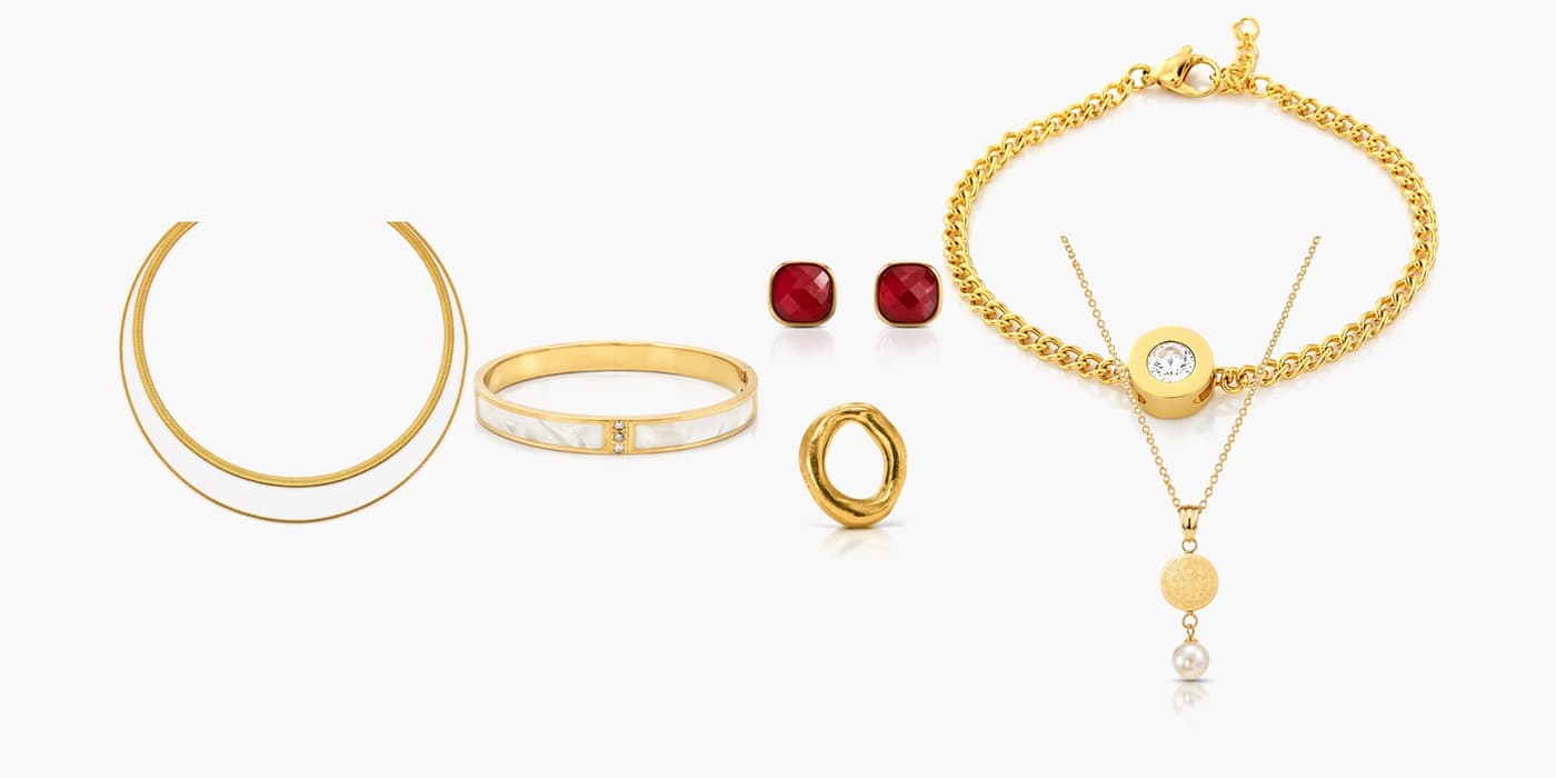 Dainty Jewelry Set