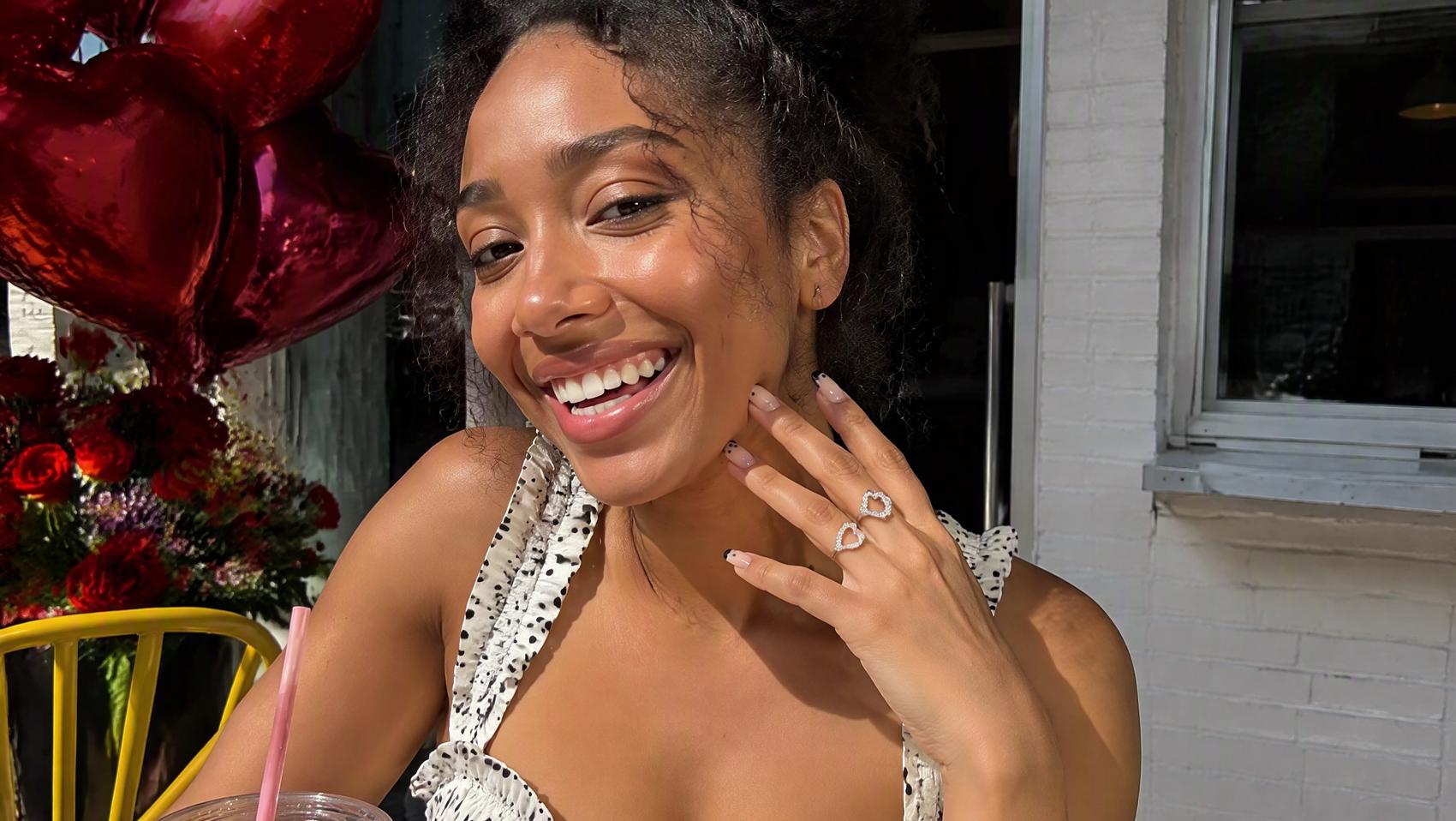Dainty Open Heart Ring