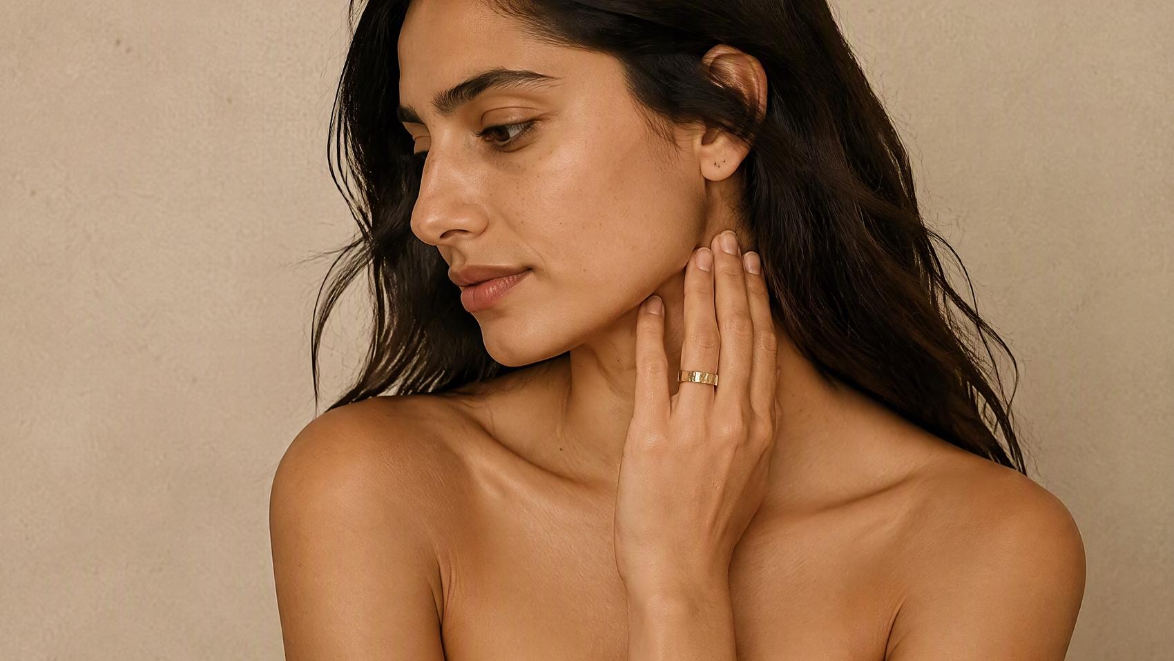 Textured Band Ring