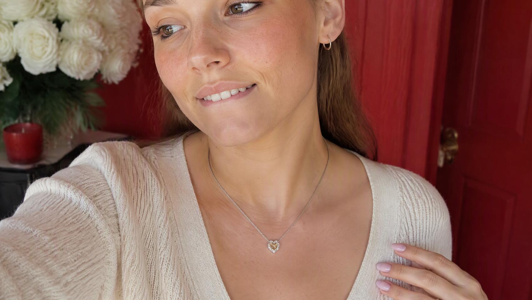 Dainty Heart Pendant Necklace