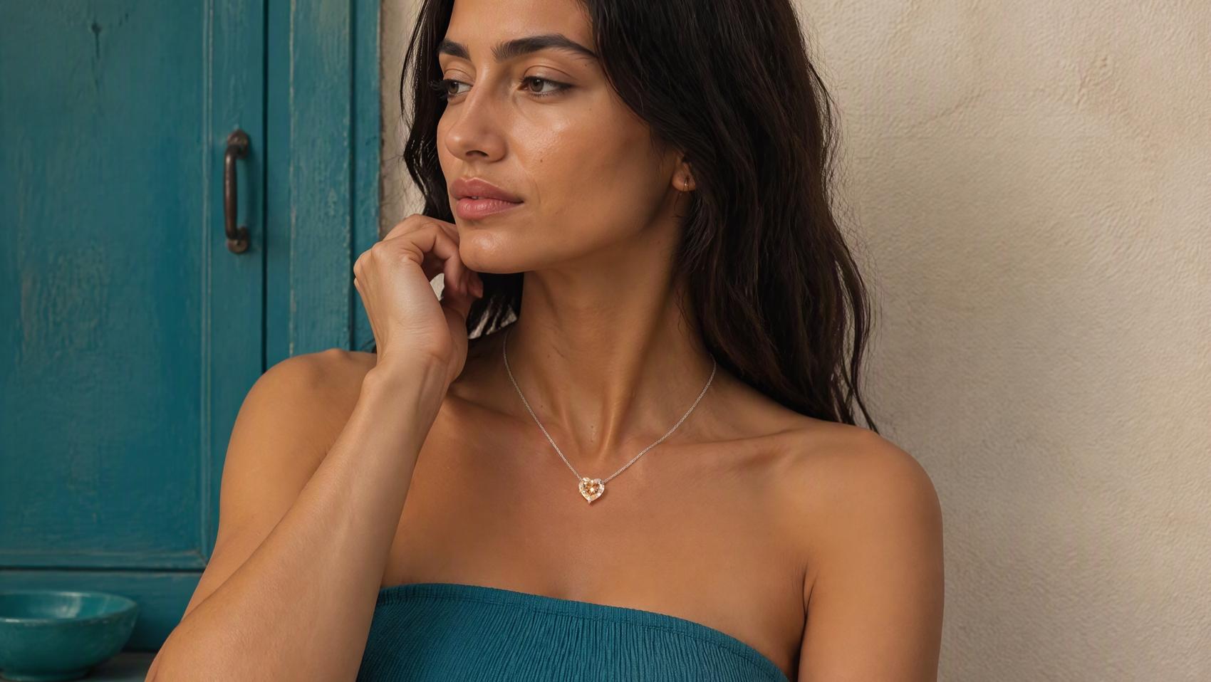 Dainty Heart Pendant Necklace