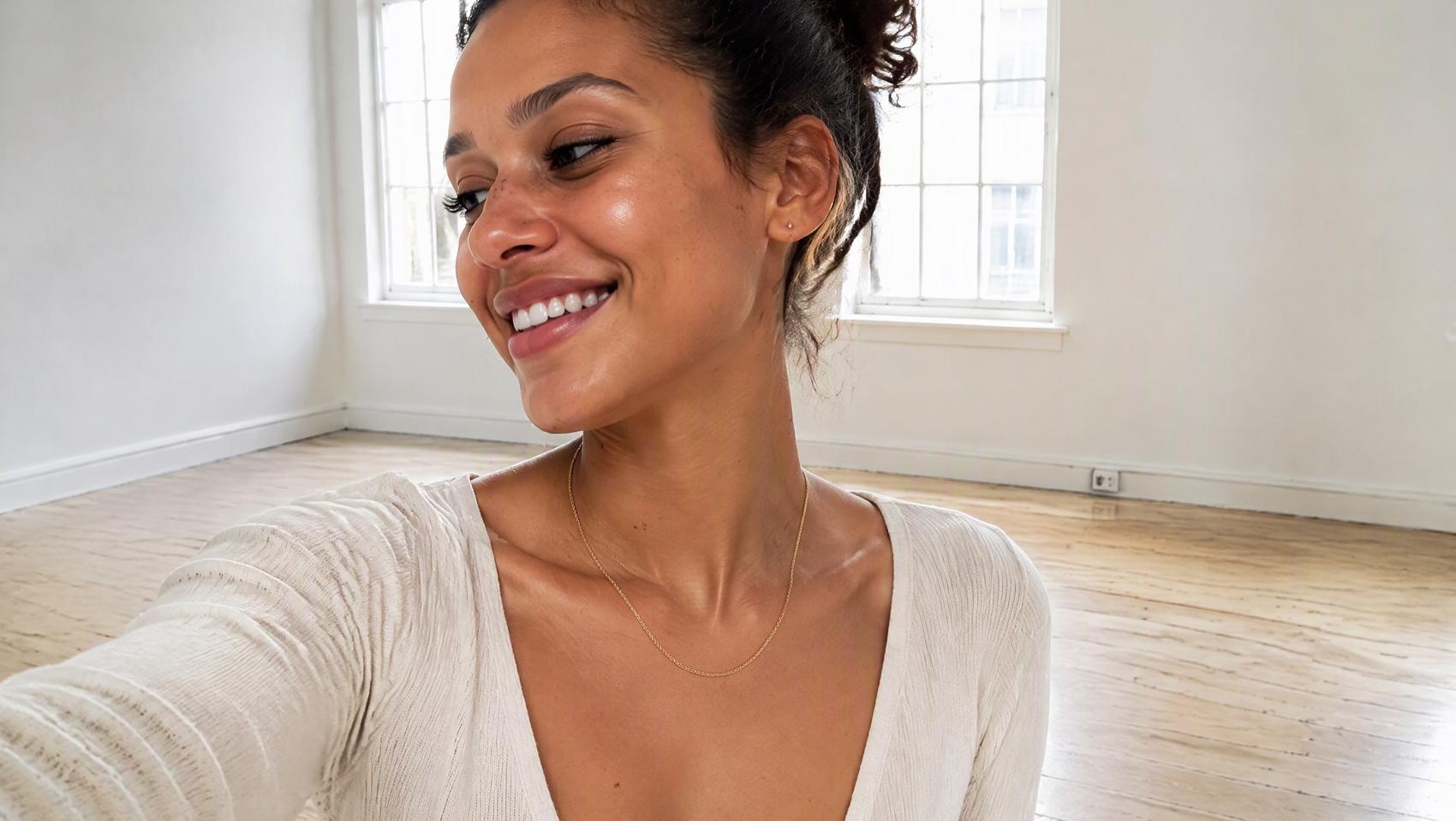Dainty O Chain Necklace