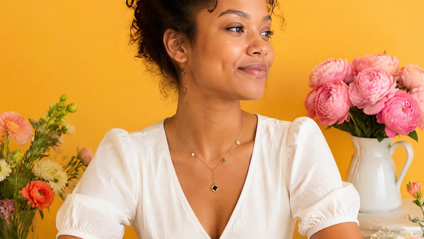Dainty Four-Leaf Clover Necklace