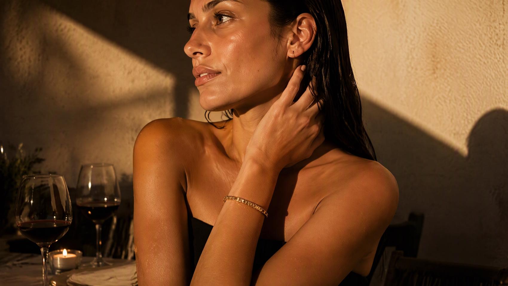Square Link Chain Bracelet