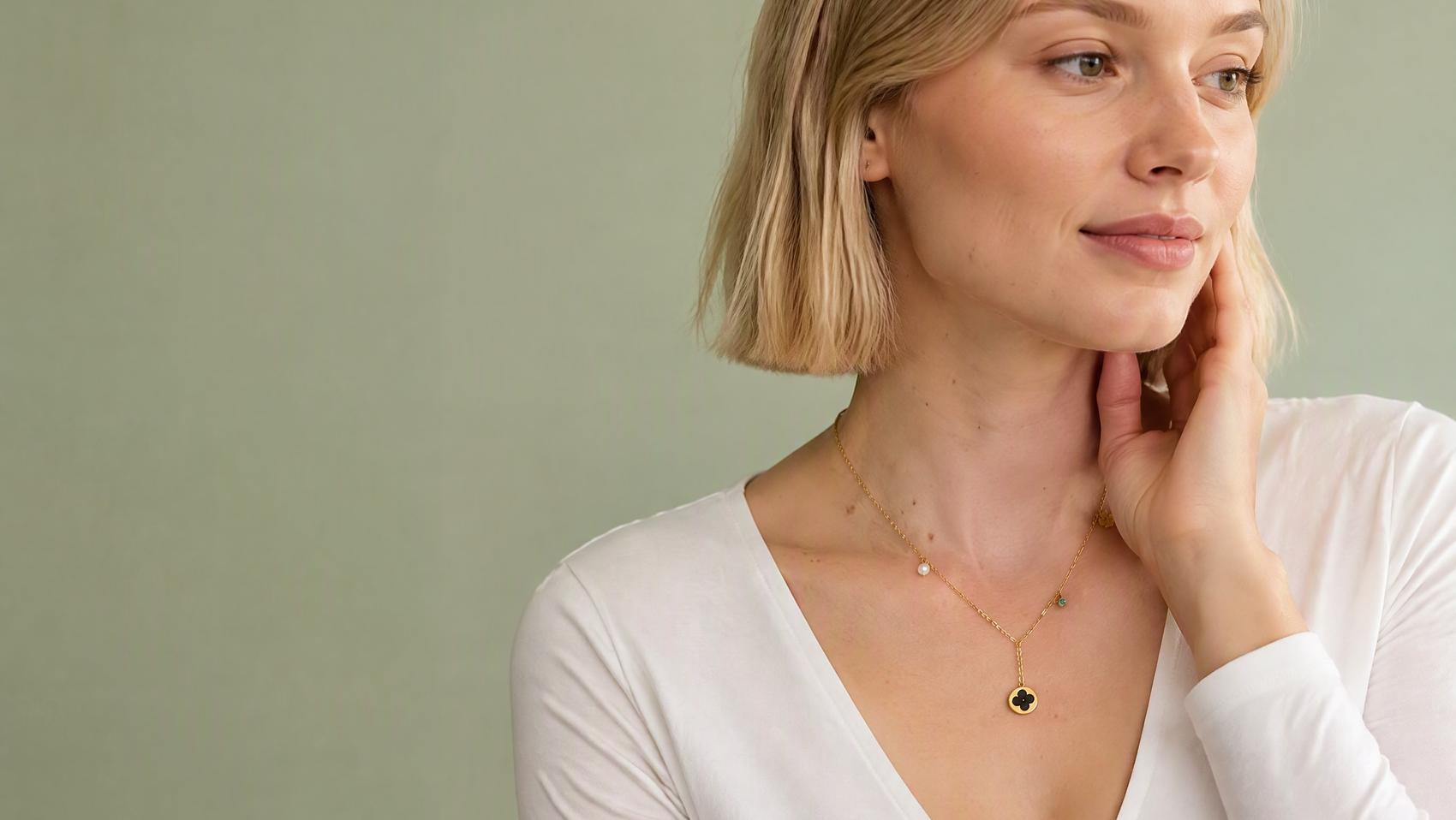 Dainty Four-Leaf Clover Necklace