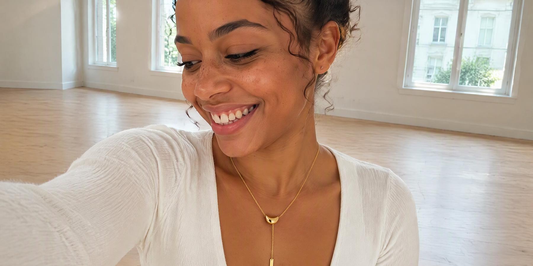 Gold Minimalist Bar Jewelry Stack