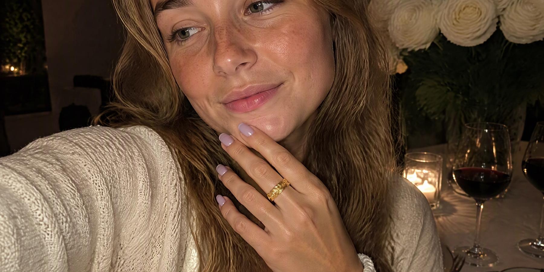 Gold Jewelry Layered Set