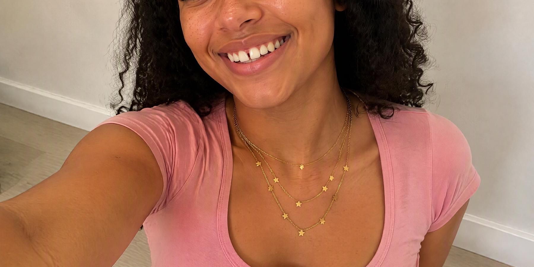 Everyday Gold Layered Heart & Star Set