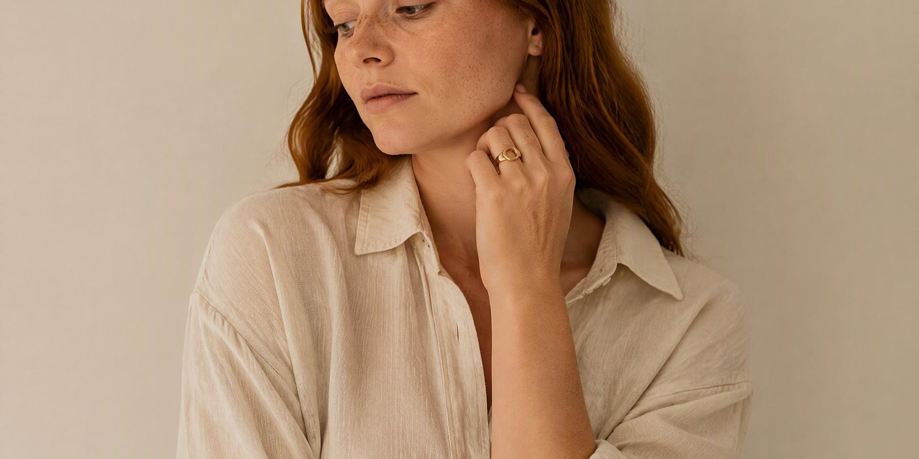 Gold Minimalist Jewelry Set