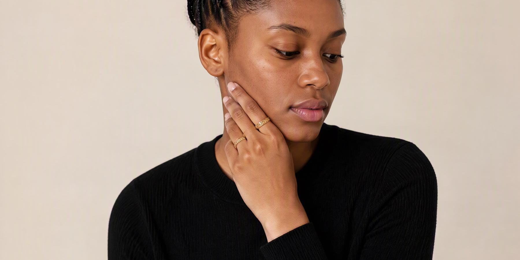 Gold Jewelry Set