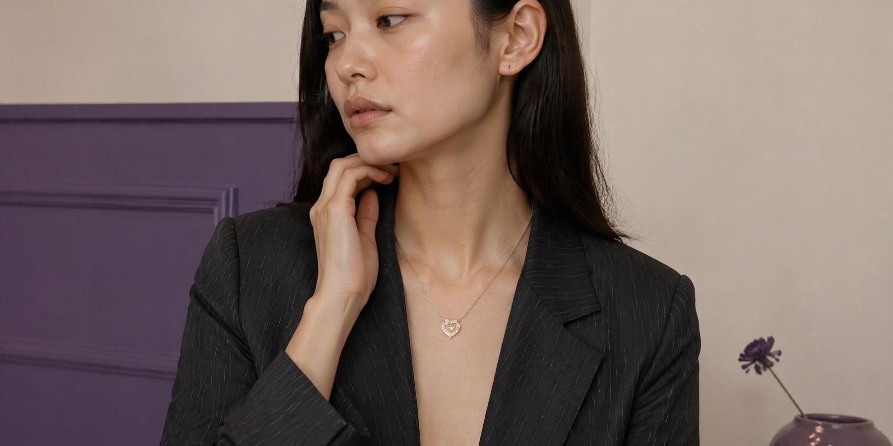 Dainty Heart Pendant Necklace