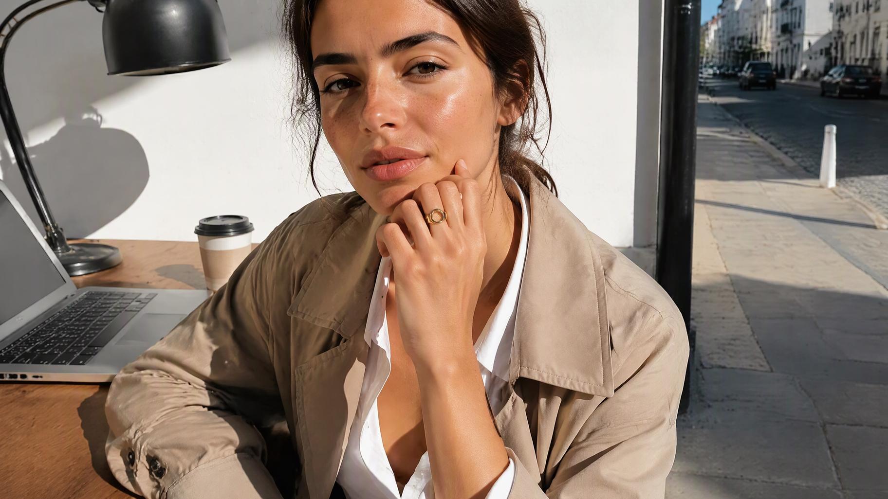 Gold Minimalist Jewelry Set