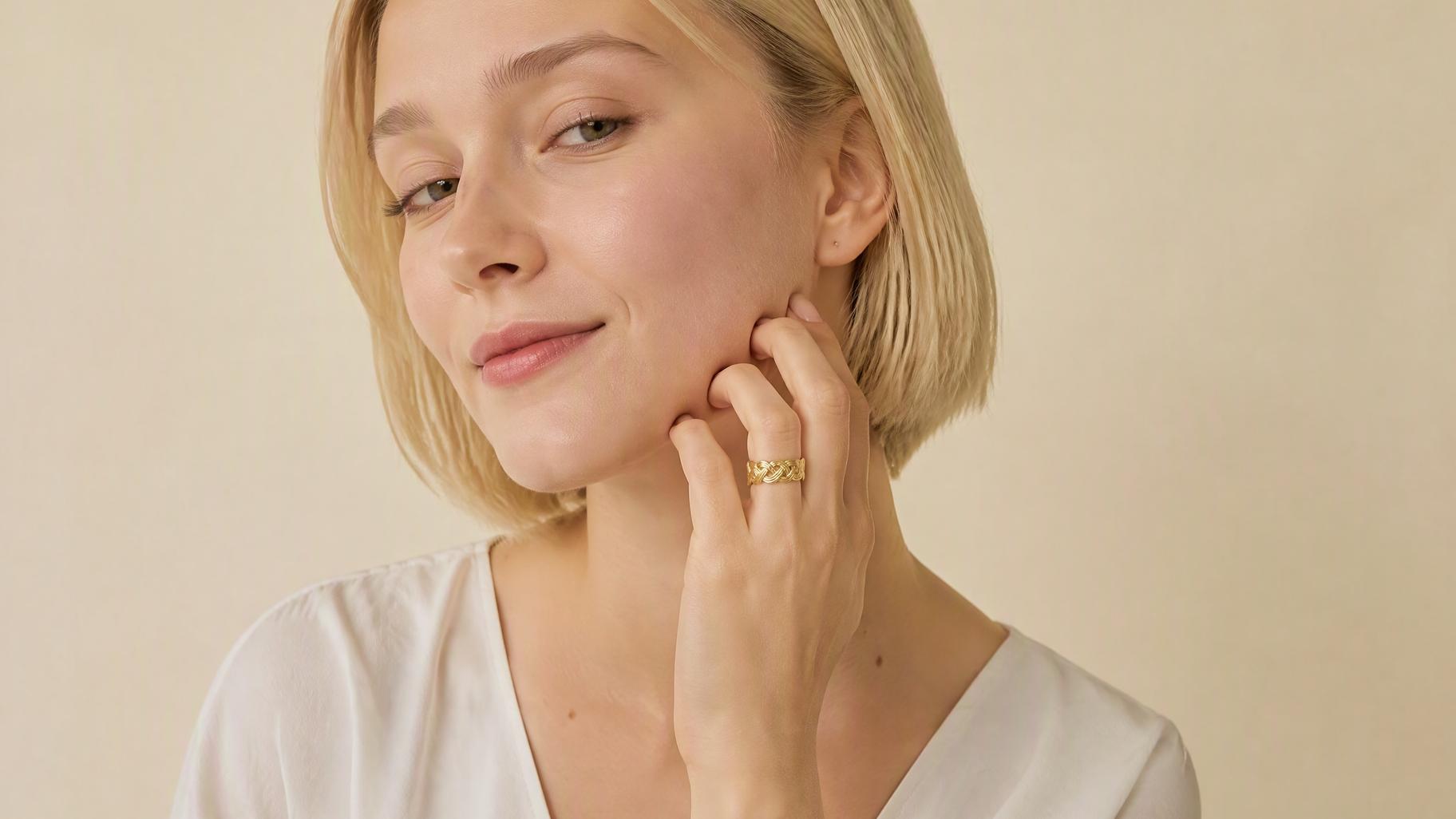 Shell Jewelry Layered Set
