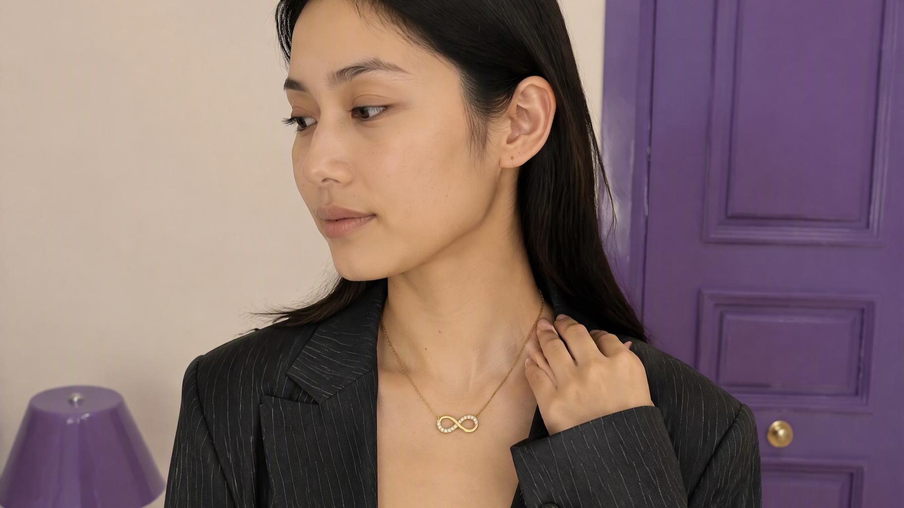 Silver Minimalist Flower Jewelry Stack
