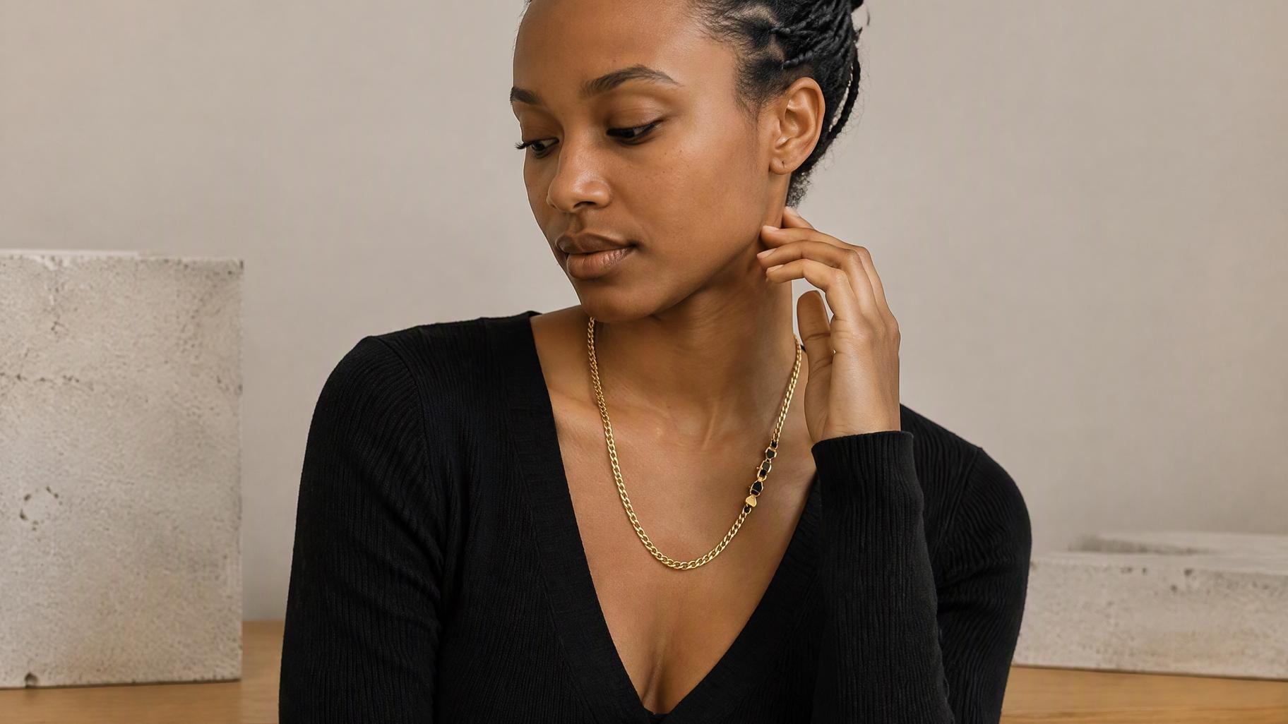Gold Moon Jewelry Stack