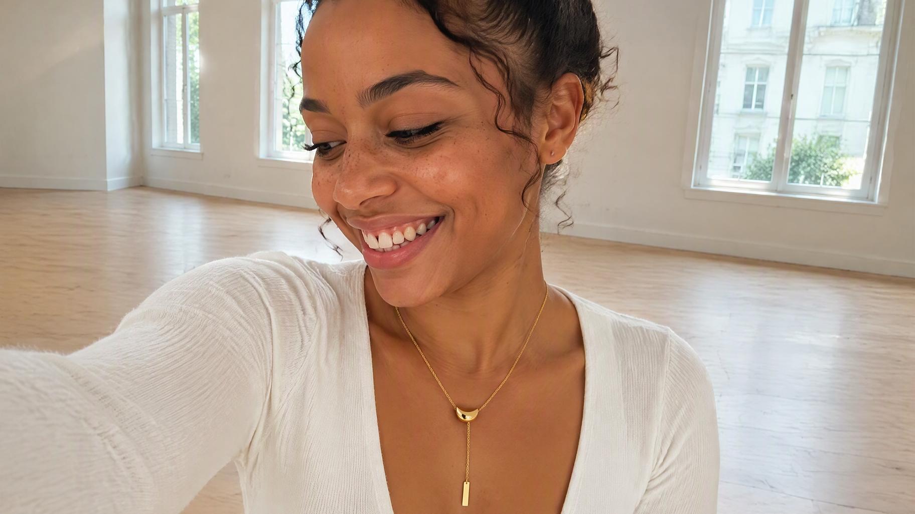 Gold Minimalist Bar Jewelry Stack