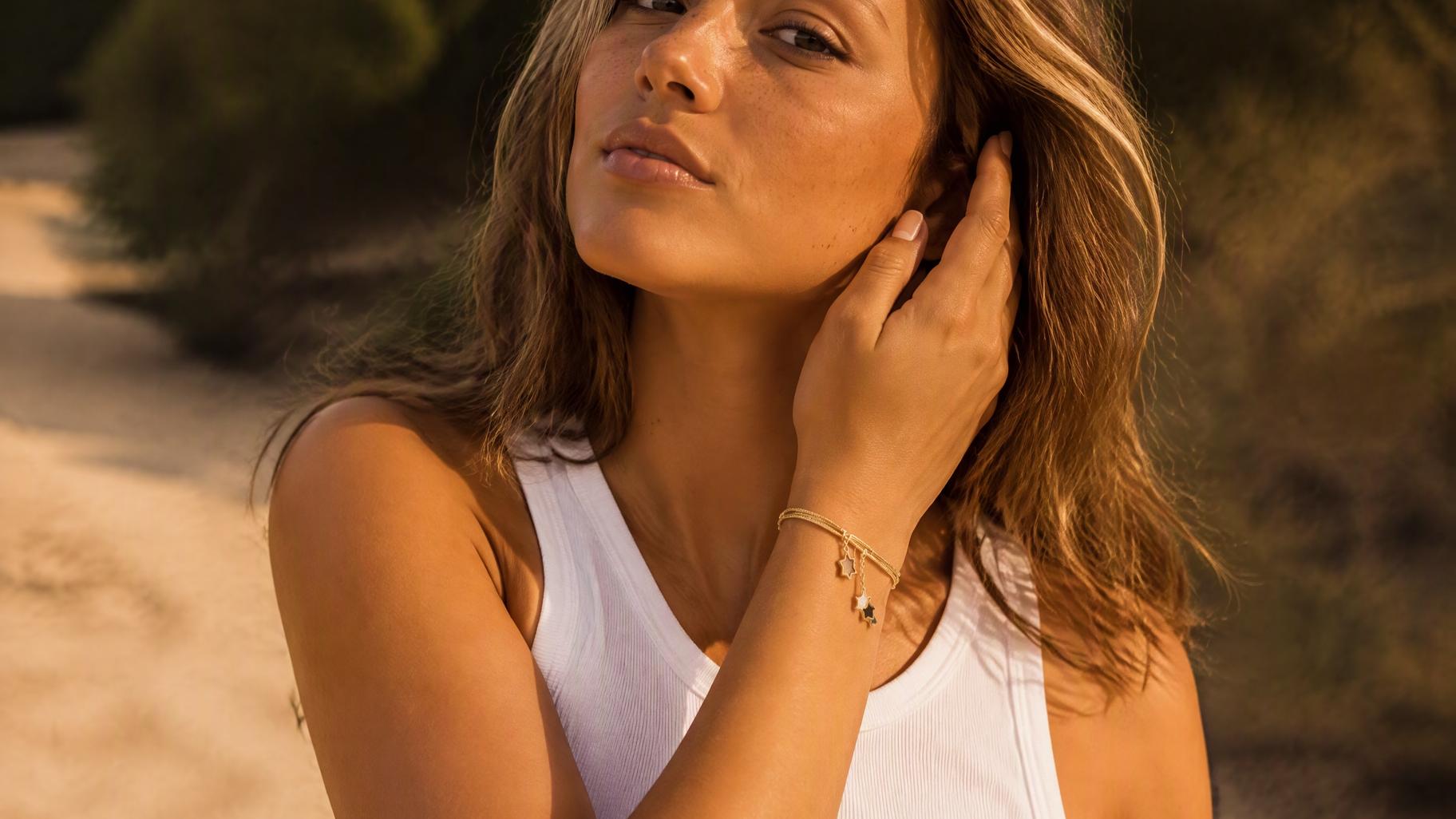 Gold Minimalist Star Jewelry Stack