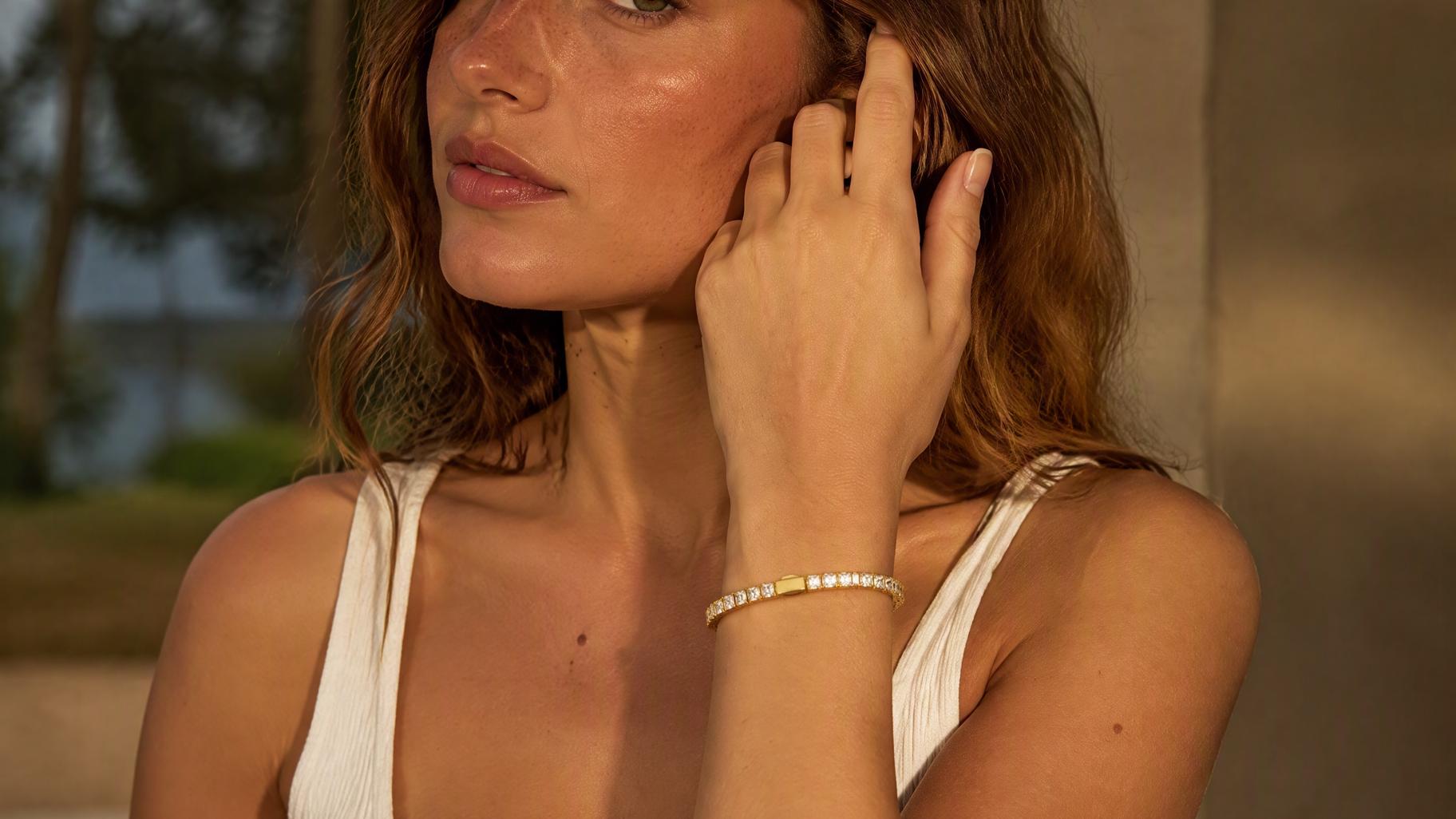 Silver Circle Jewelry Stack