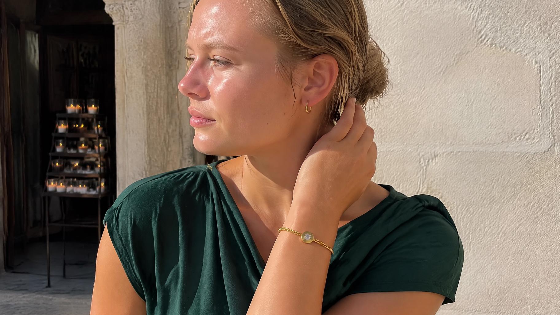 Gold Minimalist Jewelry Layered Set