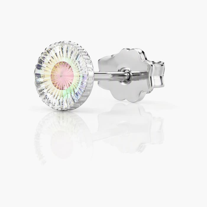 Dainty Ferris Wheel Stud Earrings