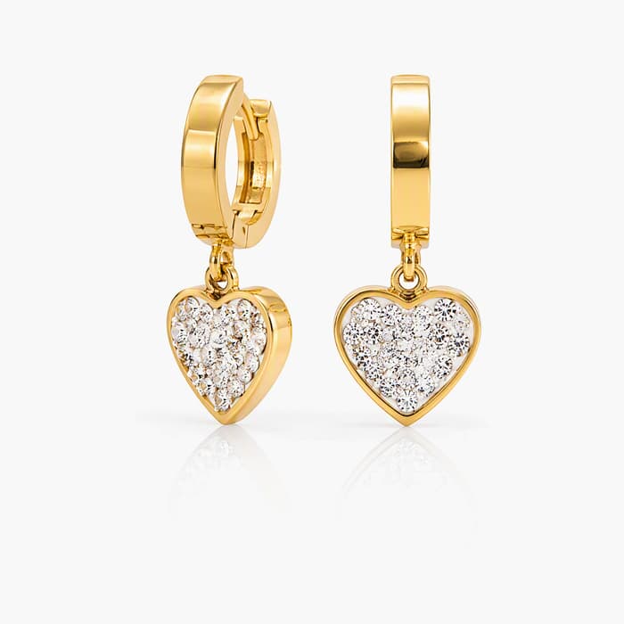 Trendy Mixed Motif Huggie Earrings