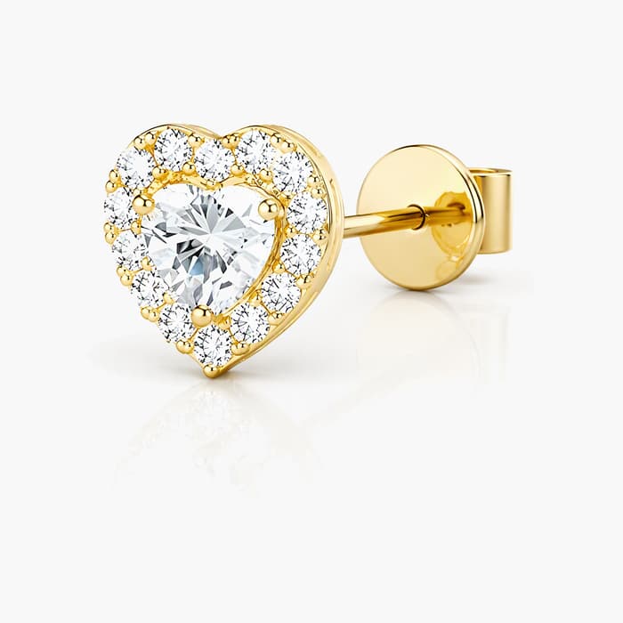 Cute Heart Stud Earrings