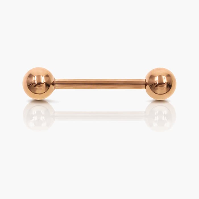 Dainty Paved Ball Barbell