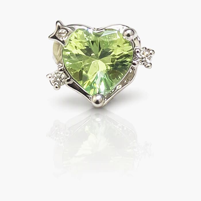 Dainty Heart Stud Earrings