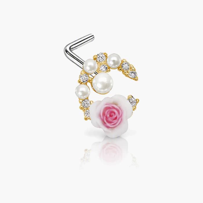 Cute Bow Star Nose Ring