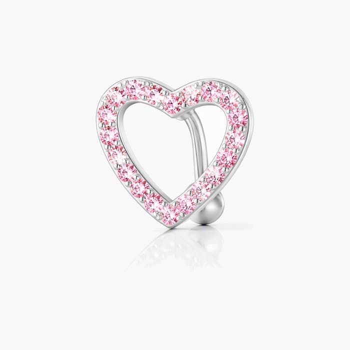 Cute Heart Belly Ring
