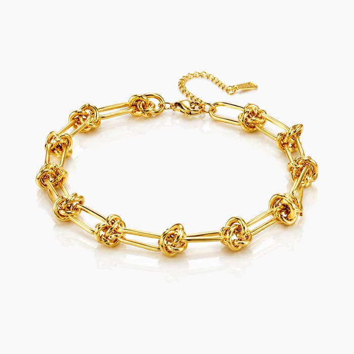 Knot Link Chain Bracelet
