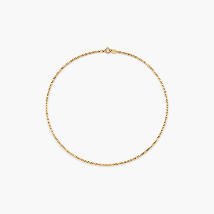 Dainty Slider Chain Necklace