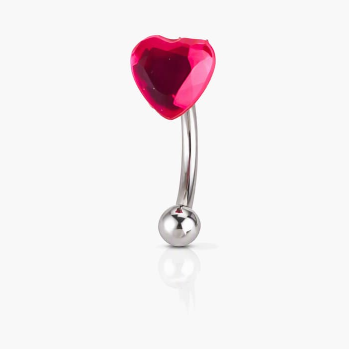 Cute Butterfly Curved Barbell