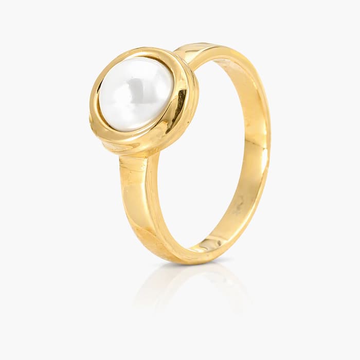 Round Bezel Ring