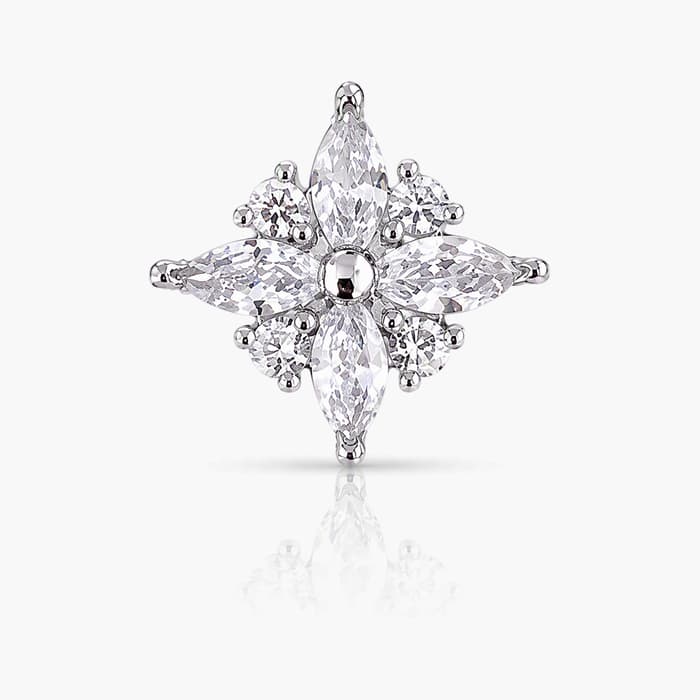 Dainty Star Cluster Stud Earrings