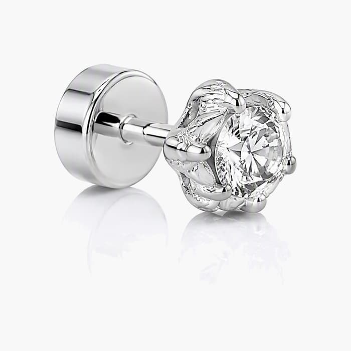 Dainty Flower Cluster Stud Earrings