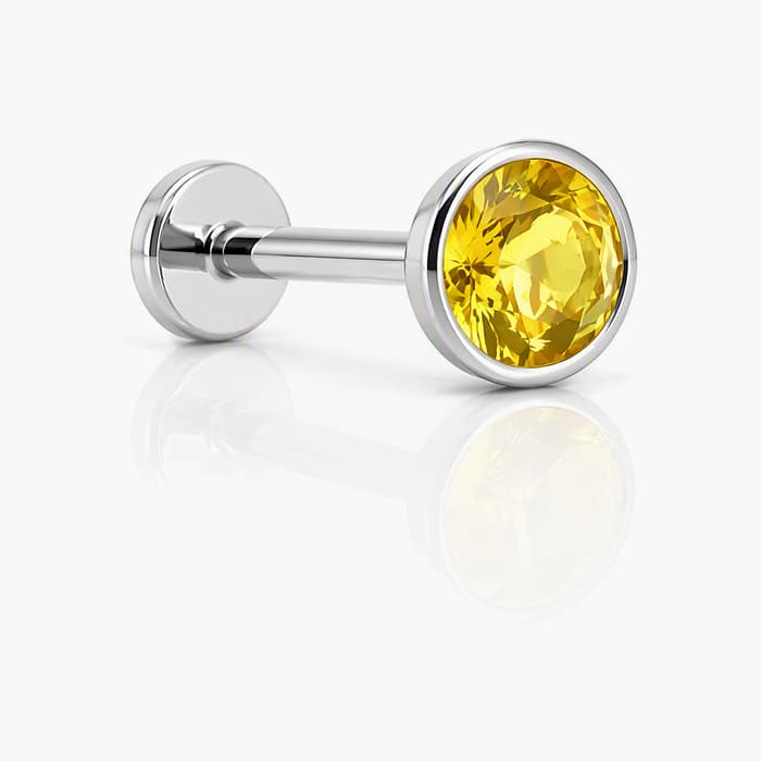 Dainty Round Stud Earrings