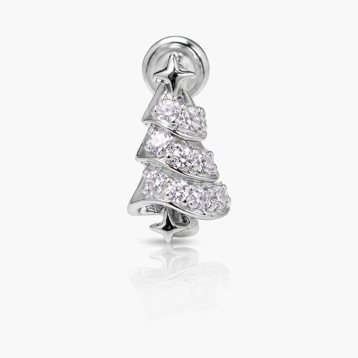 Cute Christmas Tree Stud Earrings